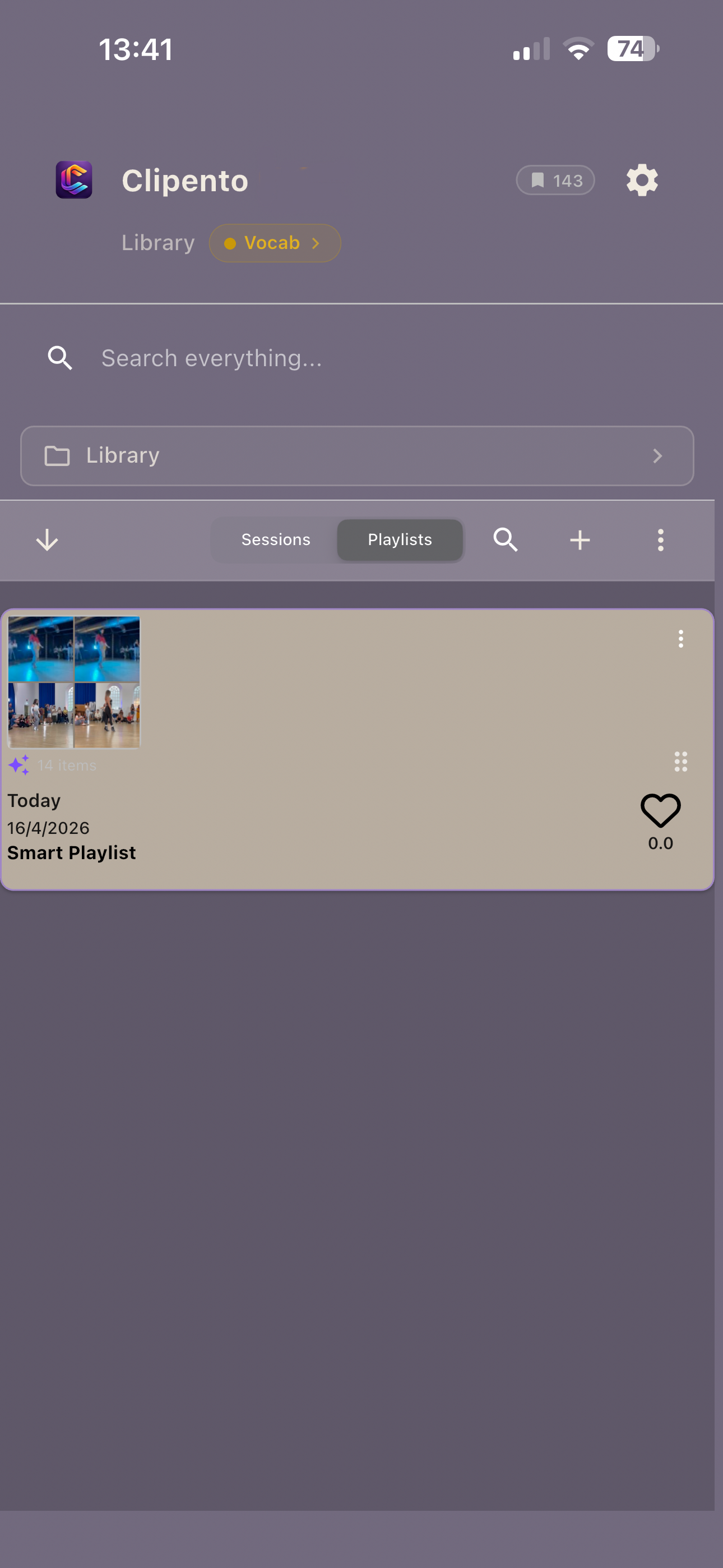 Clipento smart playlists